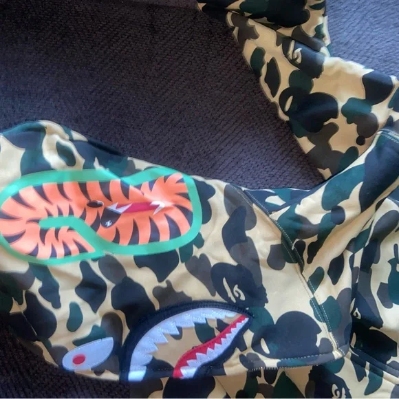 BAPE Shark Camo Hoodie